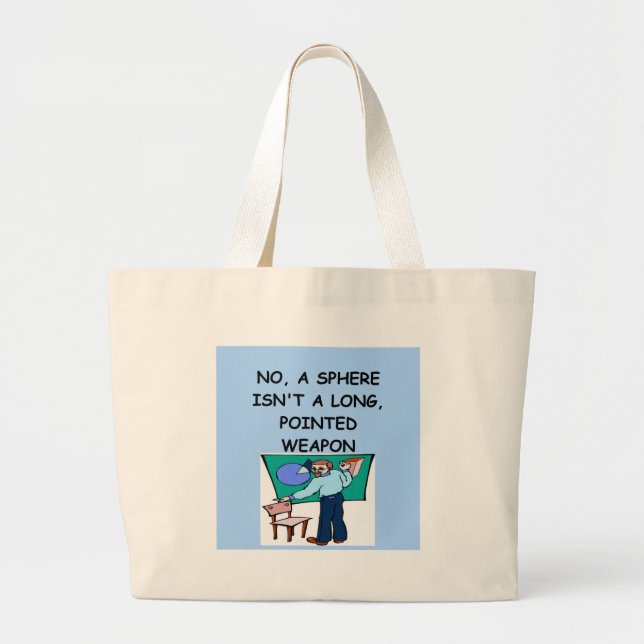 BOLSO DE TELA GIGANTE MATH4 (Frente)
