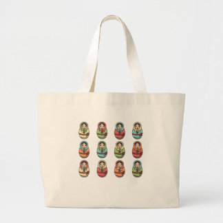 Bolso De Tela Gigante Matrioska