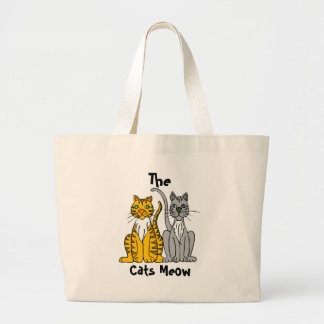 Bolso De Tela Gigante , Maullido de los gatos