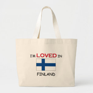 Bolso De Tela Gigante Me aman en FINLANDIA