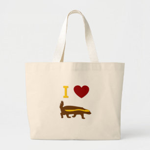 Bolso De Tela Gigante Me encanta Honey Badger