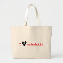 Bolso De Tela Gigante Me encanta salmiakki