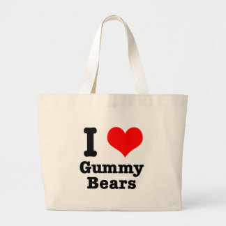 Bolso De Tela Gigante Me encantan las ositos de gominola