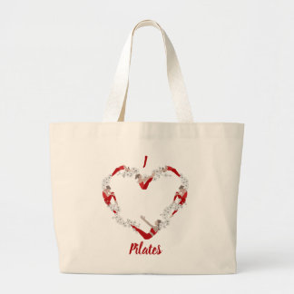 Bolso De Tela Gigante Me encantan los Pilates