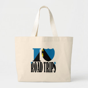 Bolso De Tela Gigante ¡Me Encantan los viajes por carretera!