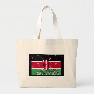 Bolso De Tela Gigante ¡Me Encanto! Kenia Hakuna Matata