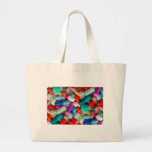 Bolso De Tela Gigante medicamentos para pastillas
