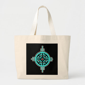 Bolso De Tela Gigante Medicina Rueda-Negra