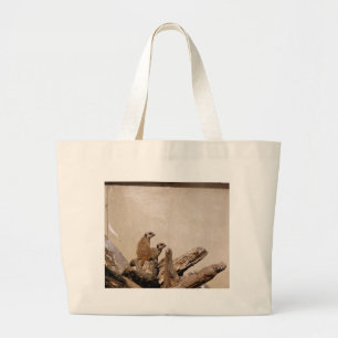 Bolso De Tela Gigante Meerkat Lookout