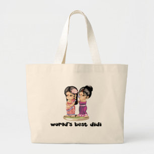 Bolso De Tela Gigante Mejor Didi del mundo