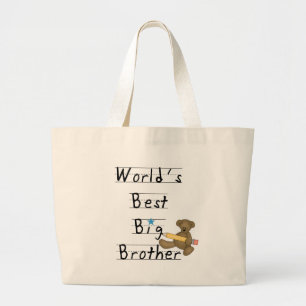 Bolso De Tela Gigante Mejor hermano mayor del mundo