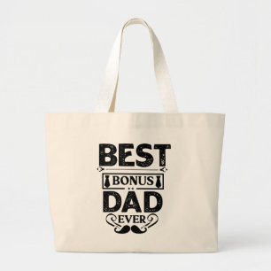 Bolso De Tela Gigante Mejor Padre Bono Nunca