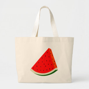 Bolso De Tela Gigante Melón de agua Talla de fruta en verano