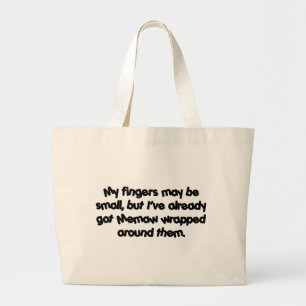 Bolso De Tela Gigante Memaw envuelto