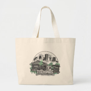 Bolso De Tela Gigante Memphis City Tennessee USA