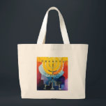 Bolso De Tela Gigante Menorah<br><div class="desc">Plantilla de bolsa</div>