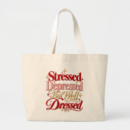 Bolso De Tela Gigante Mensaje de Cita Divertida y Sassy Coquette