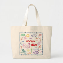 Mentalmente en Italia Tote Bag - Verano estético