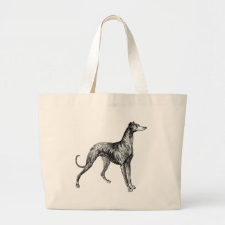 Bolso De Tela Gigante mercadería de galgo