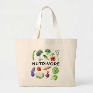 Bolso De Tela Gigante Mercado de Nutrivore