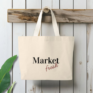 Bolso De Tela Gigante Mercado fresco reutilizable