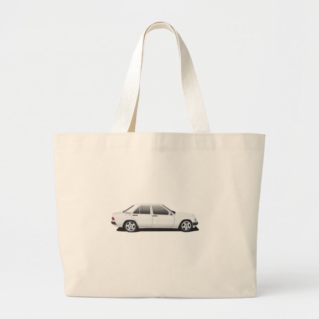 Bolso De Tela Gigante Mercedes-Benz W201 (1990) (Frente)