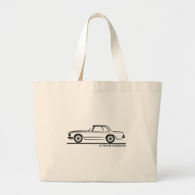 Bolso De Tela Gigante Mercedes SL Pagoda Hardtop (Frente)
