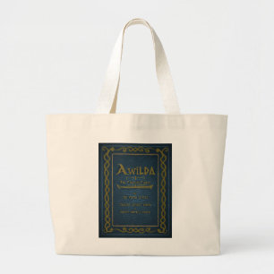 Bolso De Tela Gigante Merch Literal Tote Bag 'Awilda'
