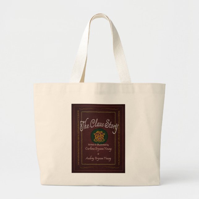 Bolso De Tela Gigante Merch Literal Tote Bag 'La historia de Claus' (Frente)