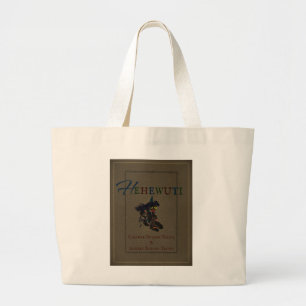Bolso De Tela Gigante Merch Tote Bag Literario 'Hehewuti'