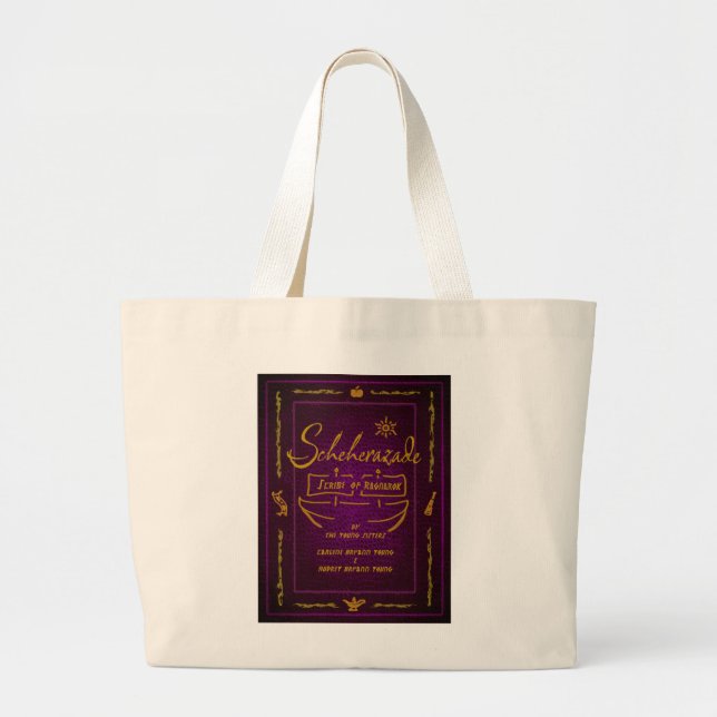 Bolso De Tela Gigante Merch Tote Bag Literario 'Scheherazade'