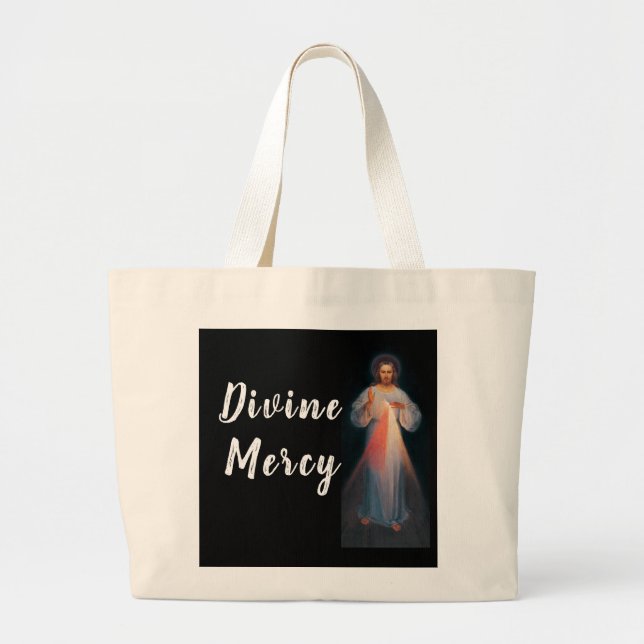 Bolso De Tela Gigante Mercy Tote Bag (Frente)