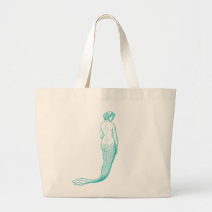 Bolso De Tela Gigante Mermaid Beach Bag