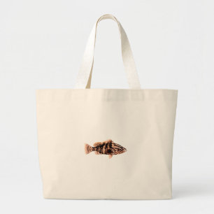 Bolso De Tela Gigante Mero de Nassau