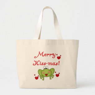 Bolso De Tela Gigante Merry Kissmas