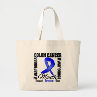 Bolso De Tela Gigante Mes de Conciencia - Cáncer de Colón