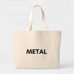 Bolso De Tela Gigante metalizado