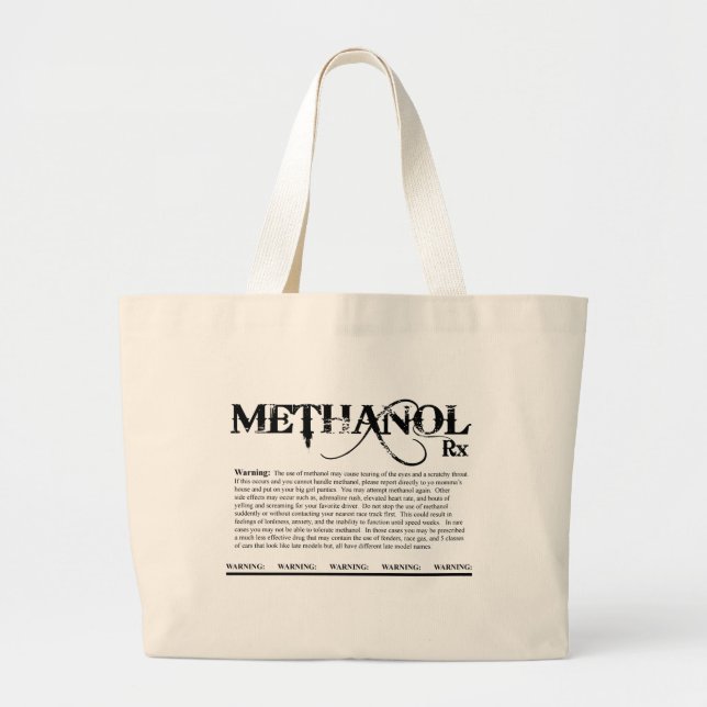 Bolso De Tela Gigante Metanol 2019 Rx (Frente)