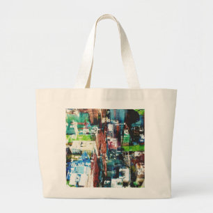 Bolso De Tela Gigante Metrópoli