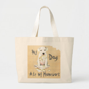 Bolso De Tela Gigante Mi Dogo Ate Mi Casa