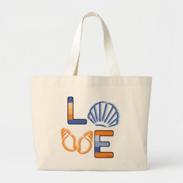 Bolso De Tela Gigante Mi gran amor: el mar