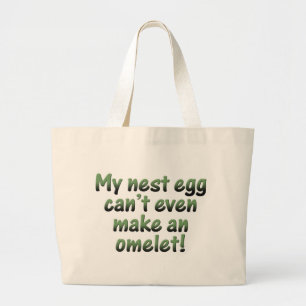 Bolso De Tela Gigante Mi Huevo Nest