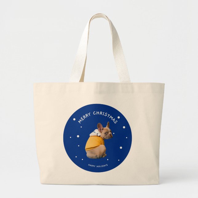 Bolso De Tela Gigante Mi merry Christmas Tote Bag (Frente)