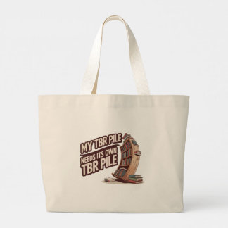 Bolso De Tela Gigante Mi Montón de Libros por Leer Necesita su Propio Mo