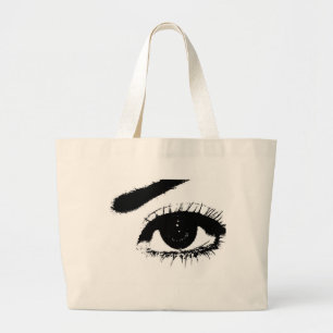 Bolso De Tela Gigante Mi ojo