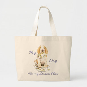 Bolso De Tela Gigante Mi plan de clases de Bracco Italiano