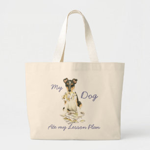 Bolso De Tela Gigante Mi plan de lección de Smooth Collie