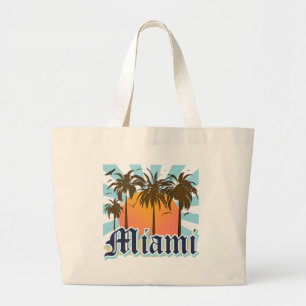 Bolso De Tela Gigante Miami Beach la Florida FLA