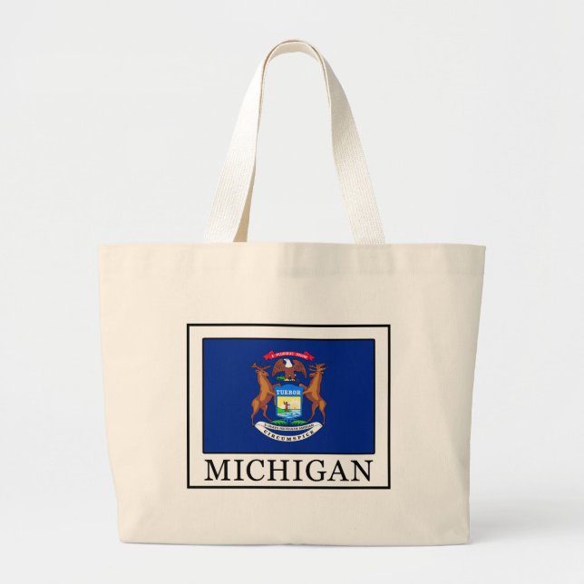 Bolso De Tela Gigante Michigan (Frente)