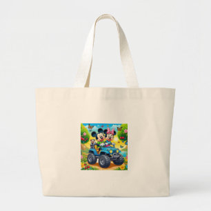 Bolso De Tela Gigante Mickey y sus amigos - Una banda eterna de amor C